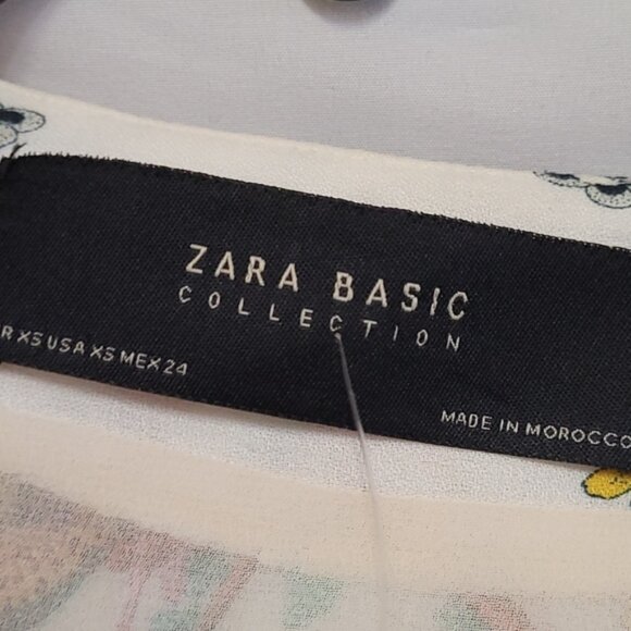 ZARA Floral Print Kimono Jacket - Picture 7 of 11